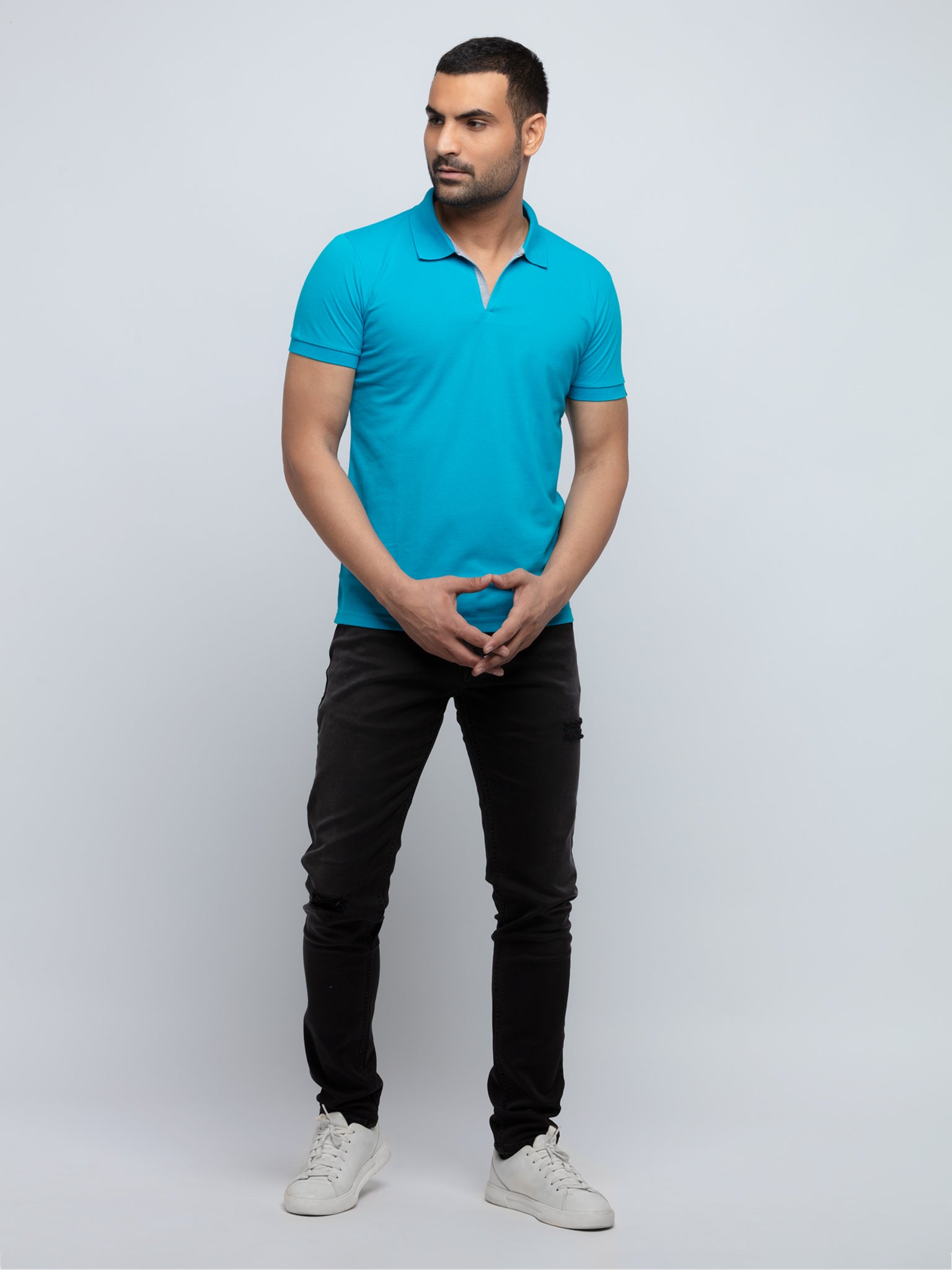 Deep Sea polo t shirt