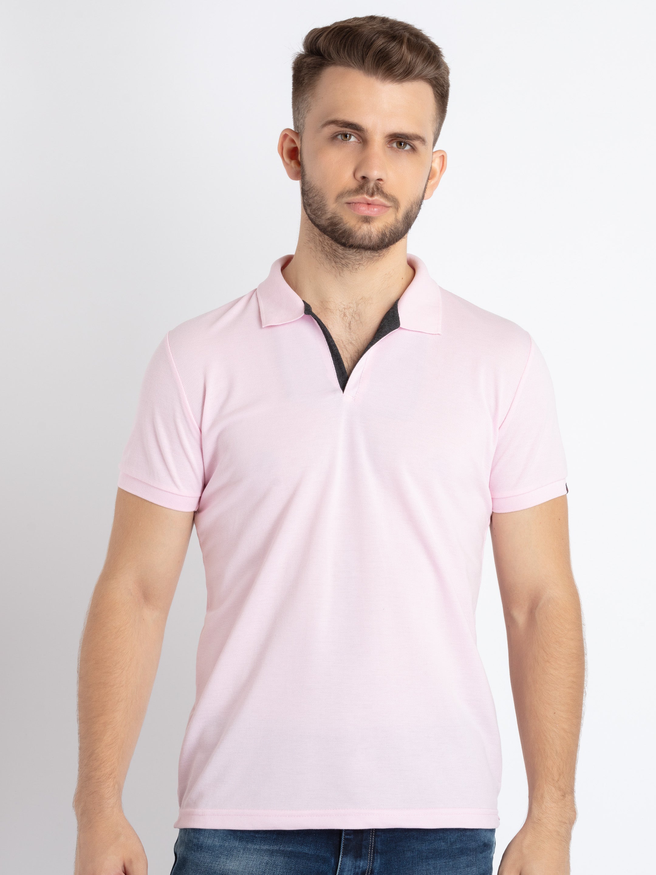 Mens Slim Fit Polo T-Shirt Main image