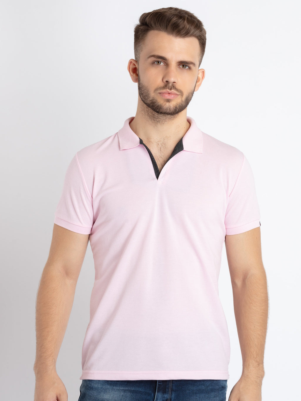 Mens Slim Fit Polo T-Shirt