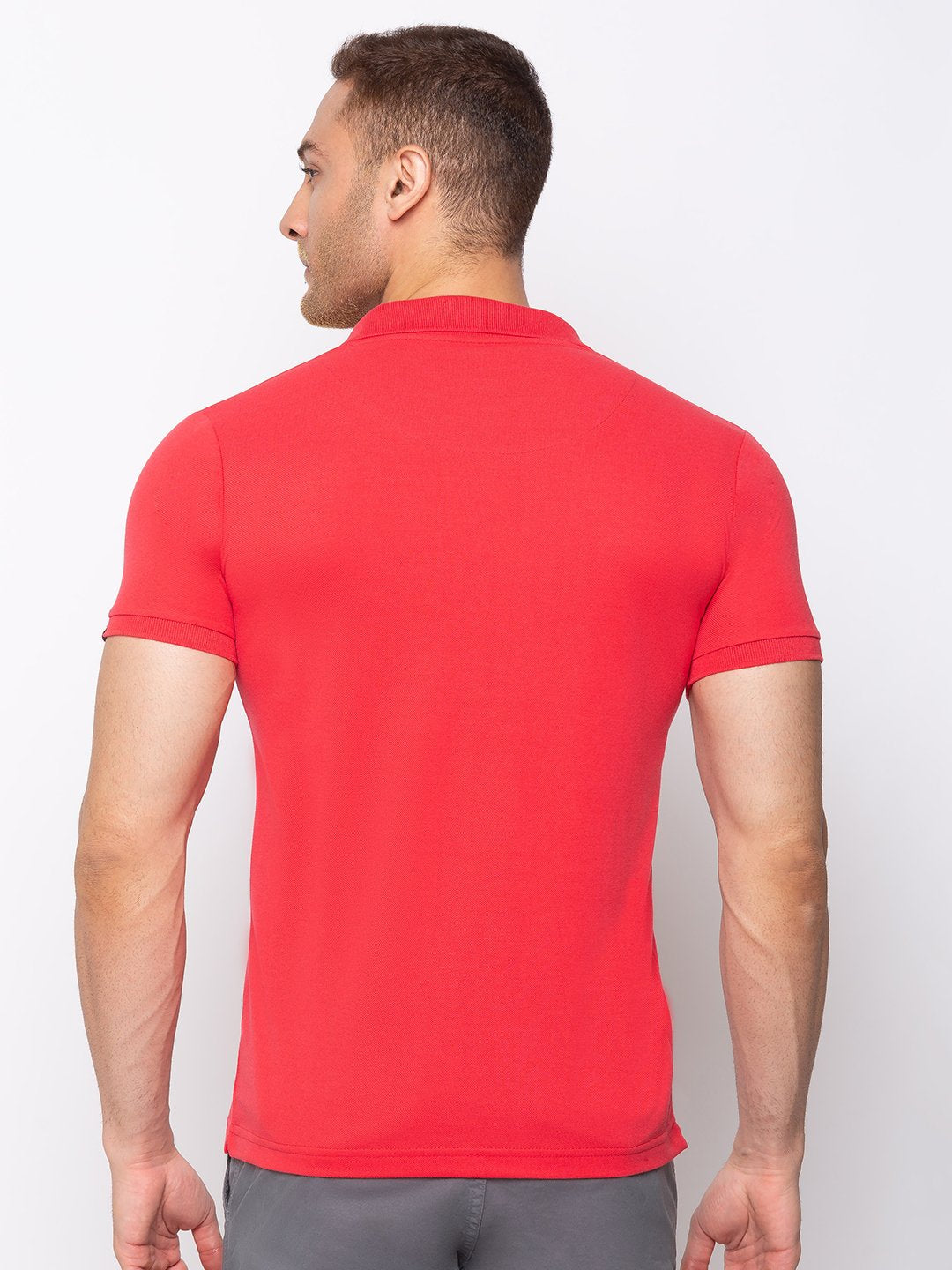 Mens Slim Fit Polo T-Shirt