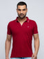 slim fit polo t shirt