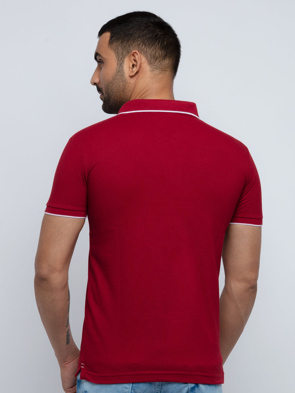 polo neck t shirts