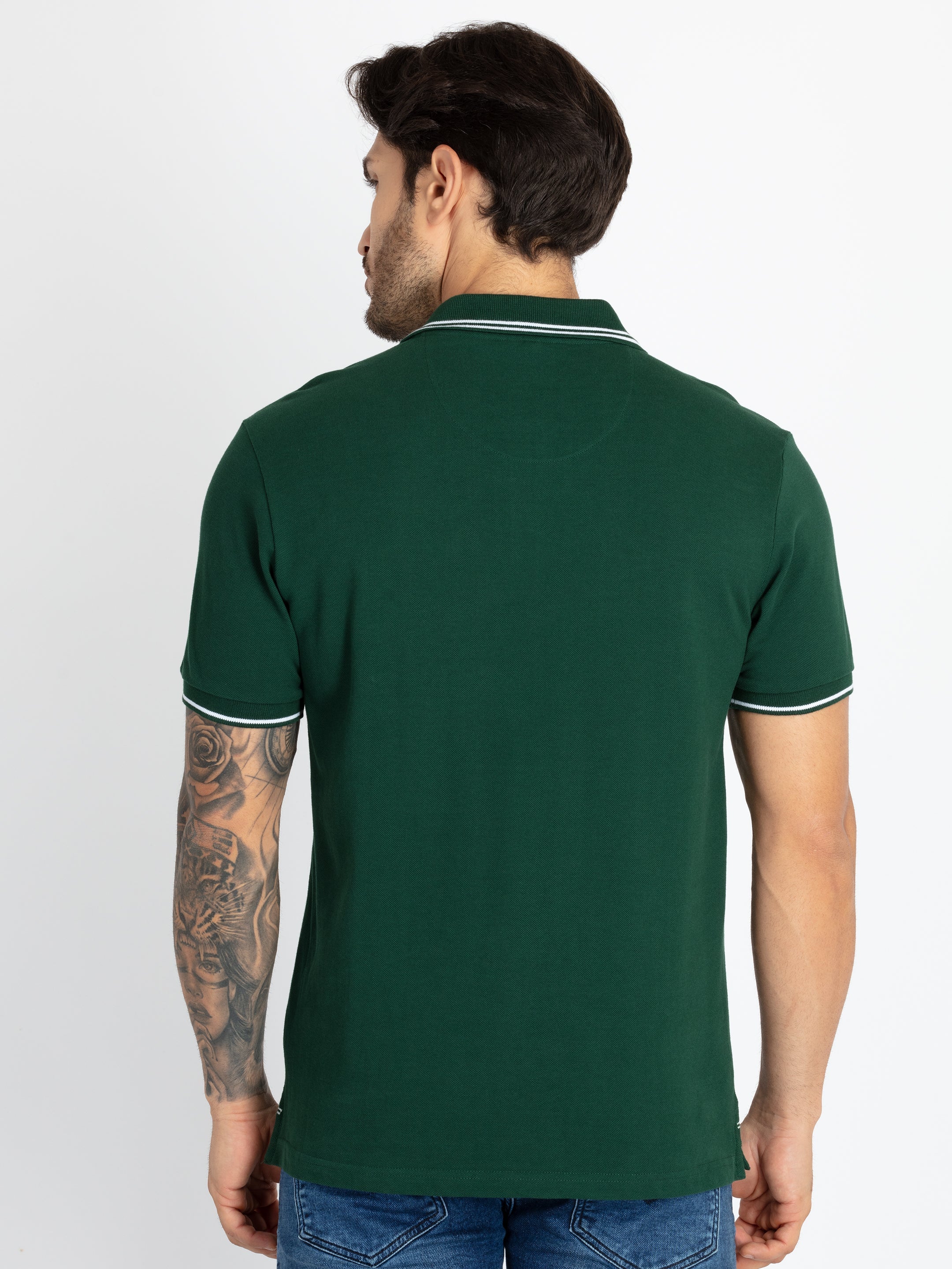 Mens Slim Fit Polo T-Shirt