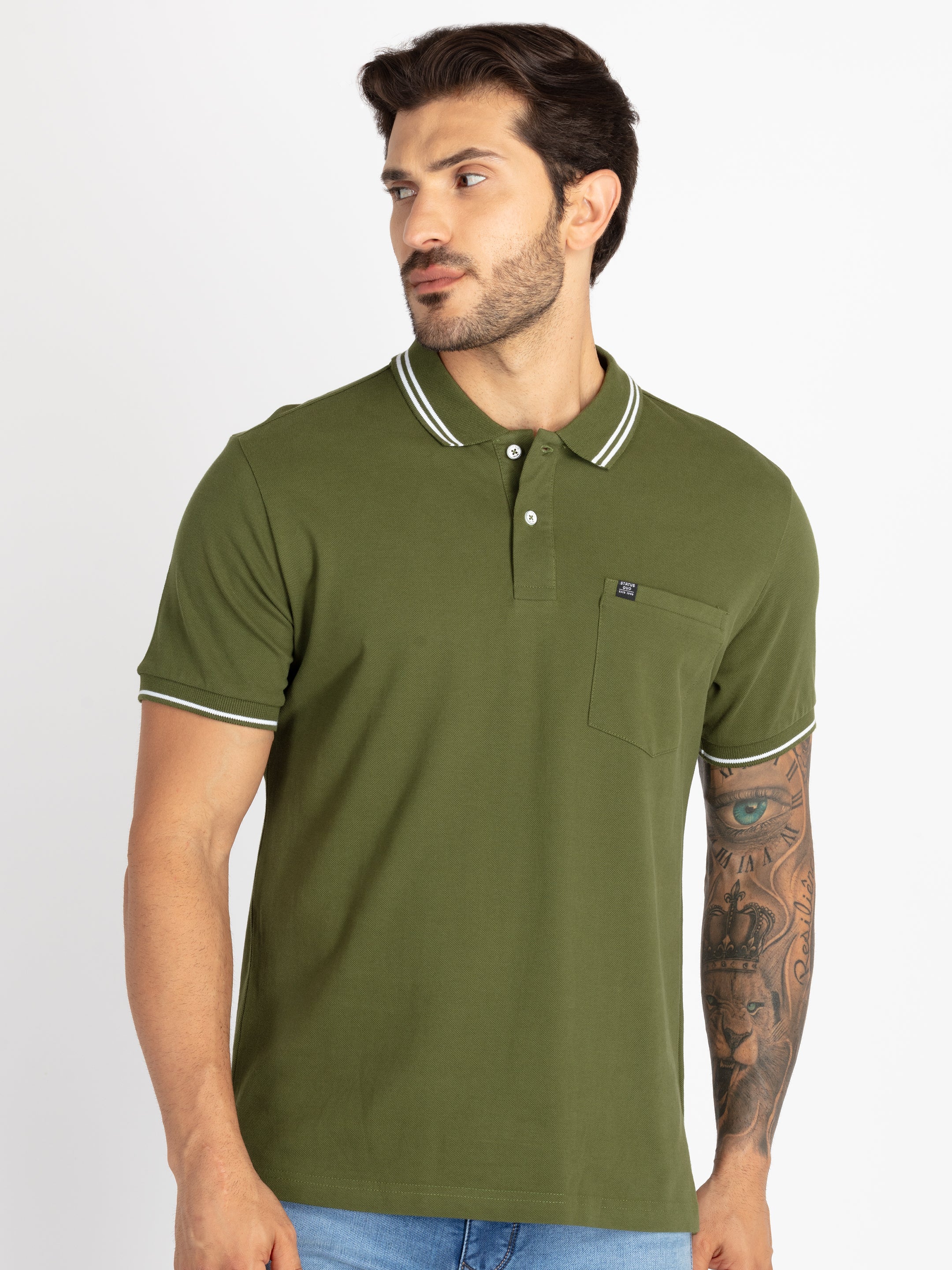 Status Quo |Men's Polo T-shirt - 3XL, 4XL, 5XL