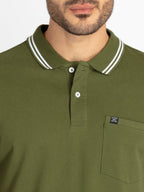 Mens Slim Fit Polo T-Shirt