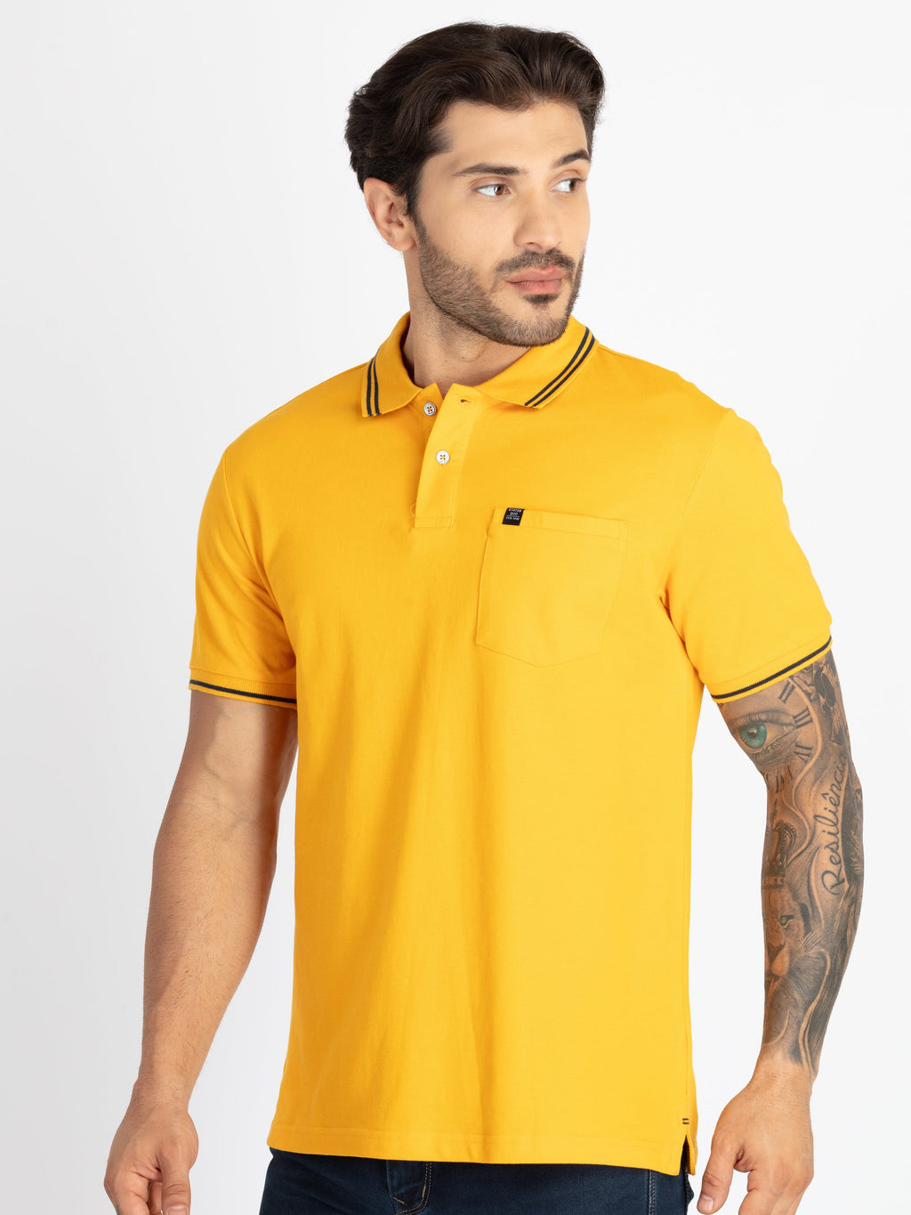 Mens Slim Fit Polo T-Shirt