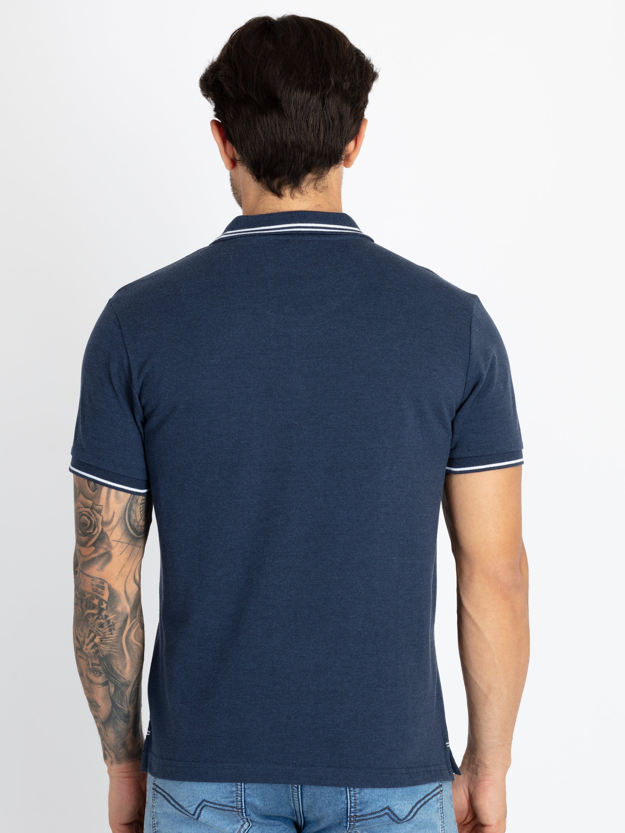 Mens Slim Fit Polo T-Shirt