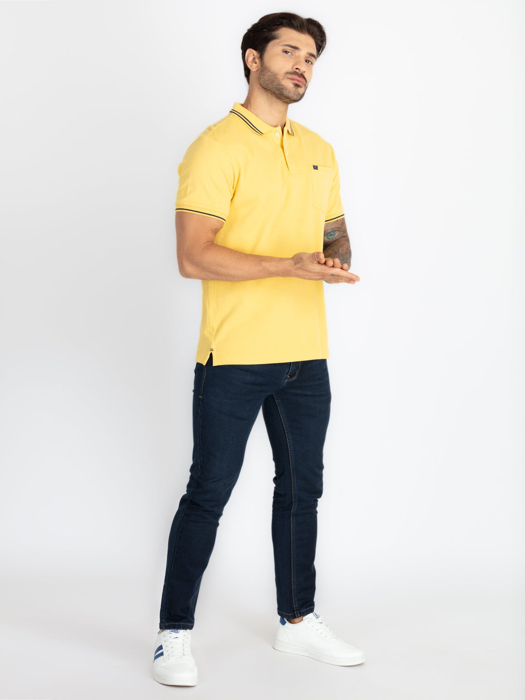 Mens Slim Fit Polo T-Shirt