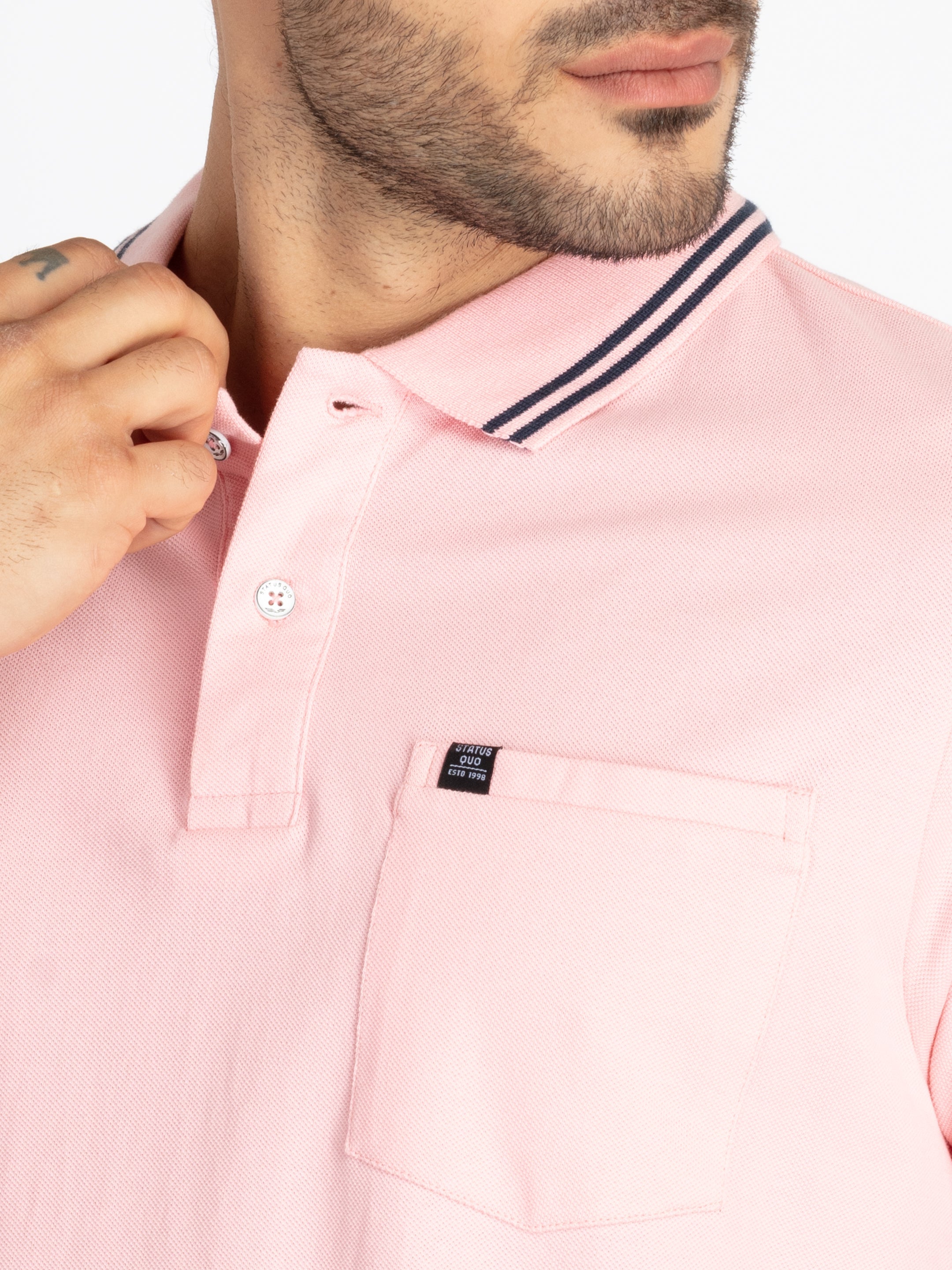 Mens Slim Fit Polo T-Shirt