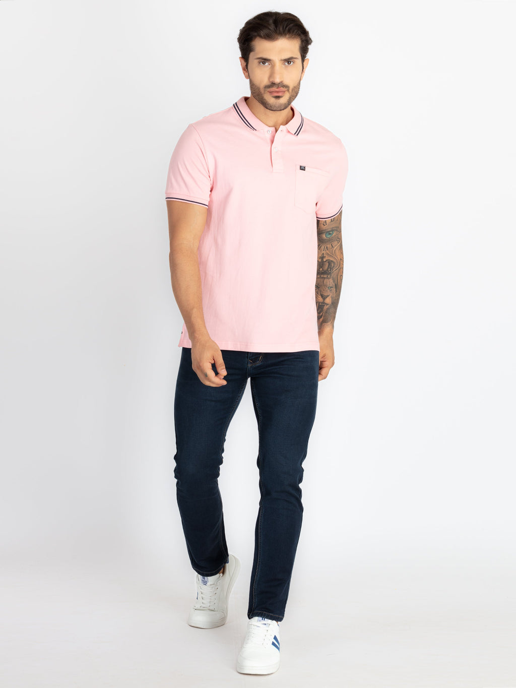 Mens Slim Fit Polo T-Shirt