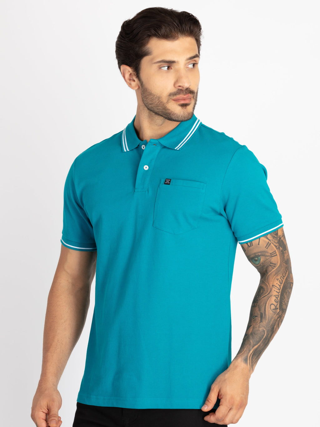 Mens Slim Fit Polo T-Shirt