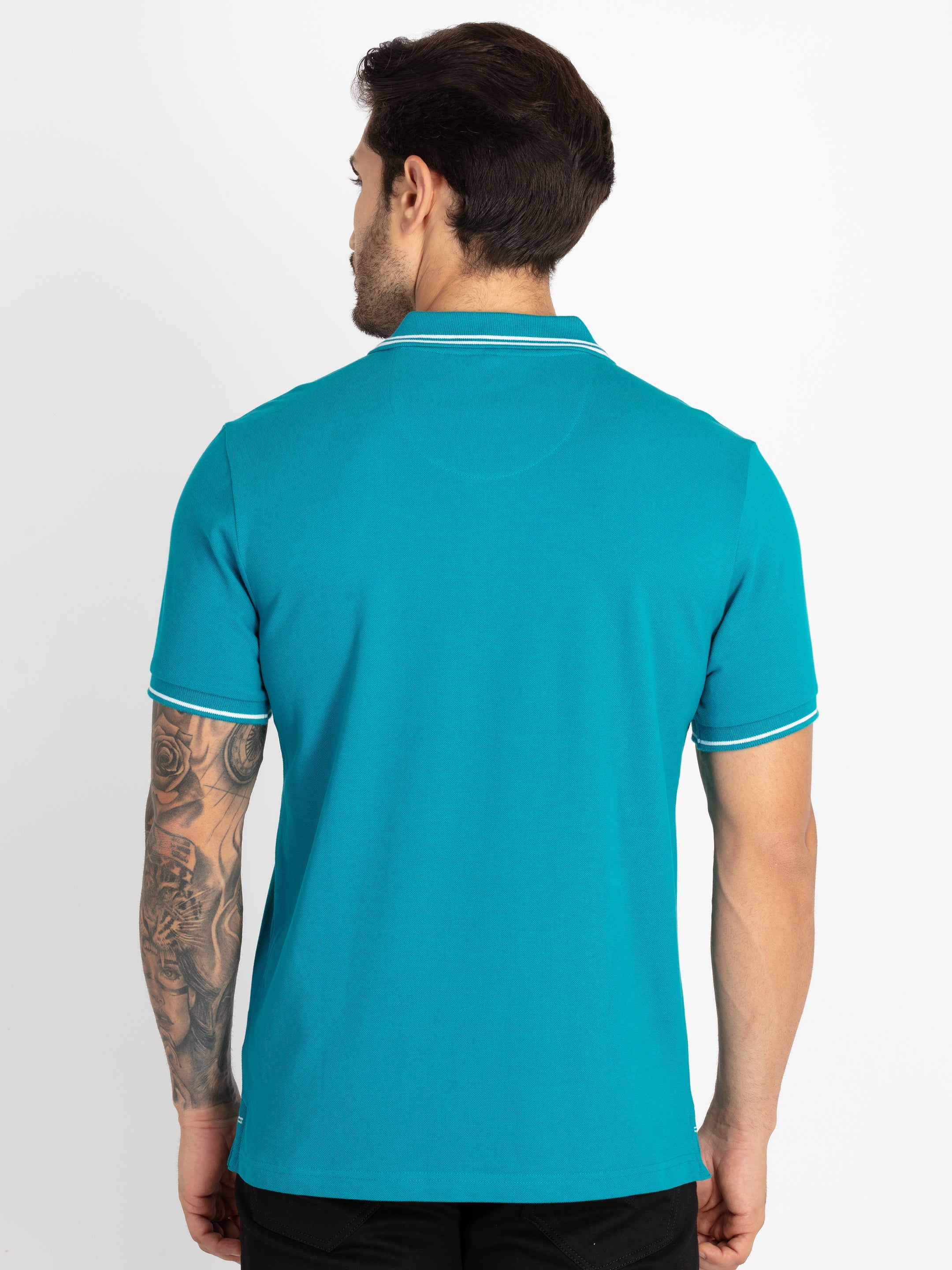 Mens Slim Fit Polo T-Shirt