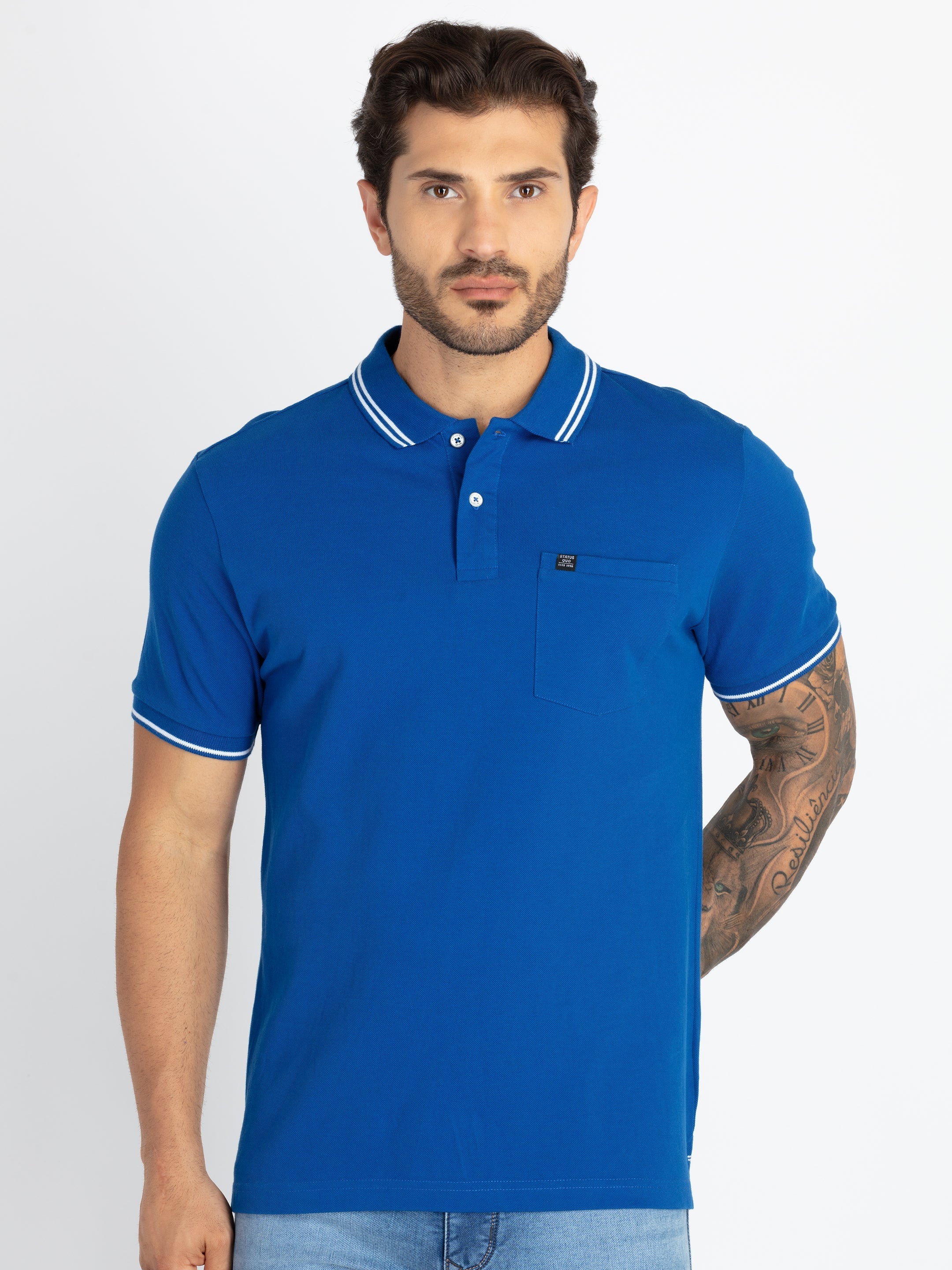 Status Quo |Men's Polo T-shirt - S, M, L, XL, XXL