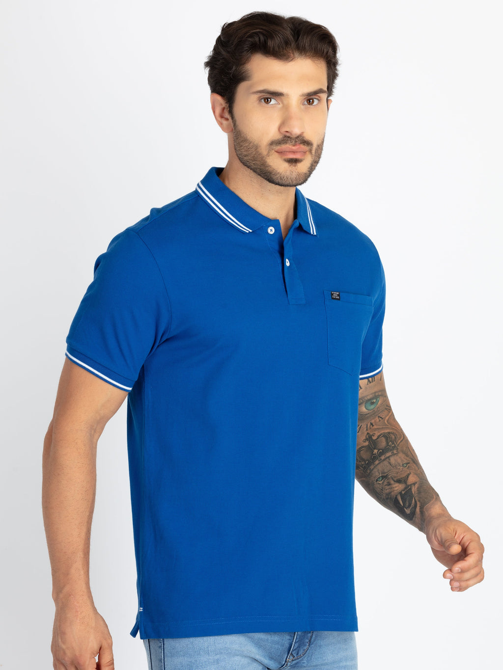 Mens Slim Fit Polo T-Shirt