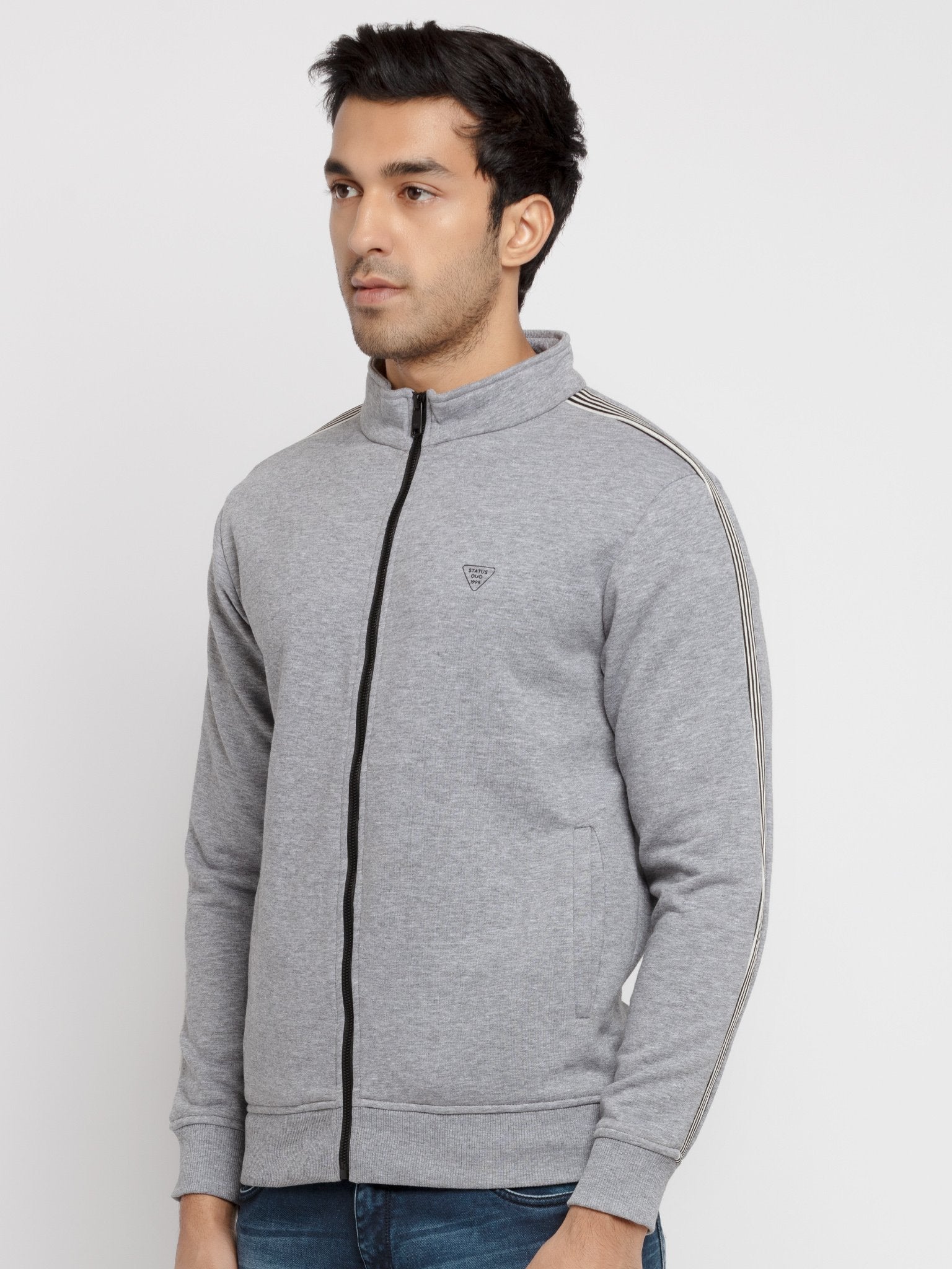 Mens Zipper Sweatshirt Secondary image