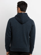 Mens Solid Hooded Sweatshirt