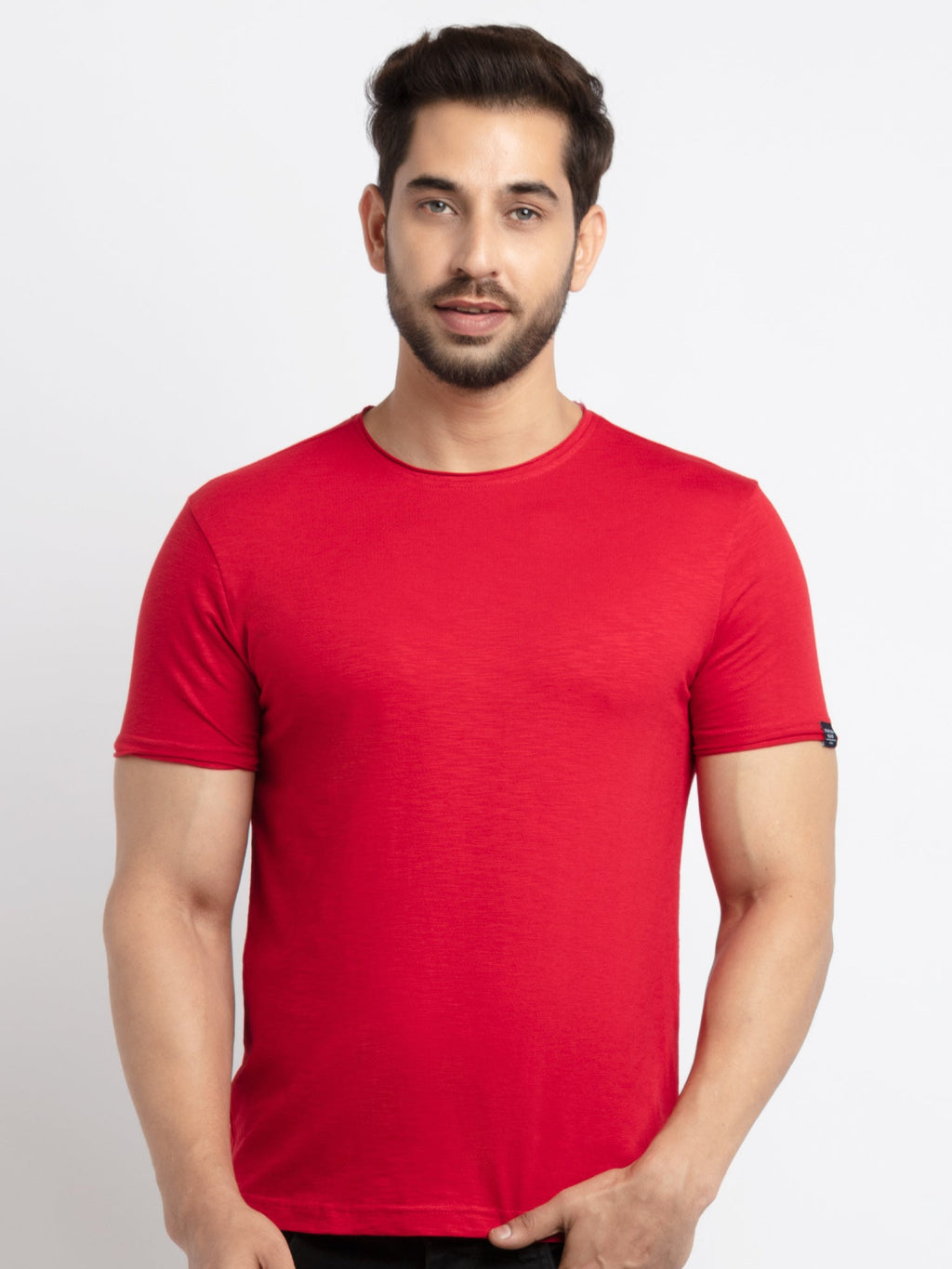 Status Quo |Tapperd Fit Round Neck T-shirt - 3XL, 4XL, 5XL