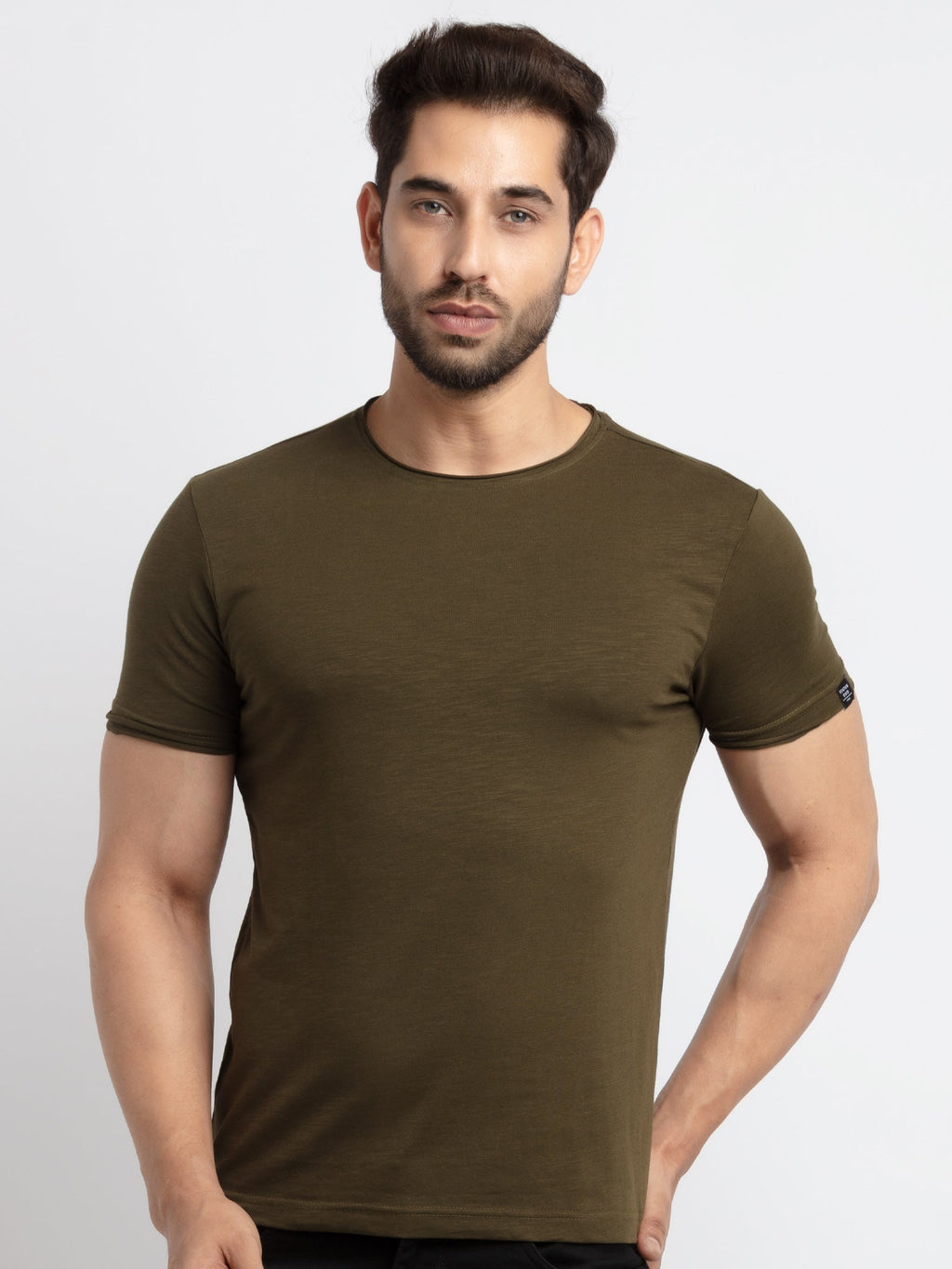 Status Quo |Tapperd Fit Round Neck T-shirt - S, M, L, XL, XXL