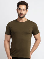Status Quo |Tapperd Fit Round Neck T-shirt - S, M, L, XL, XXL