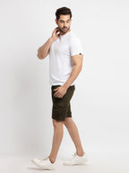 Mens Basic Taperd Fit Round Neck T-Shirt