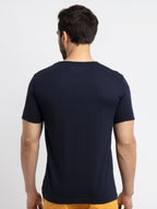 Mens Solid V Neck T-Shirt