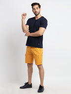 Mens Solid V Neck T-Shirt