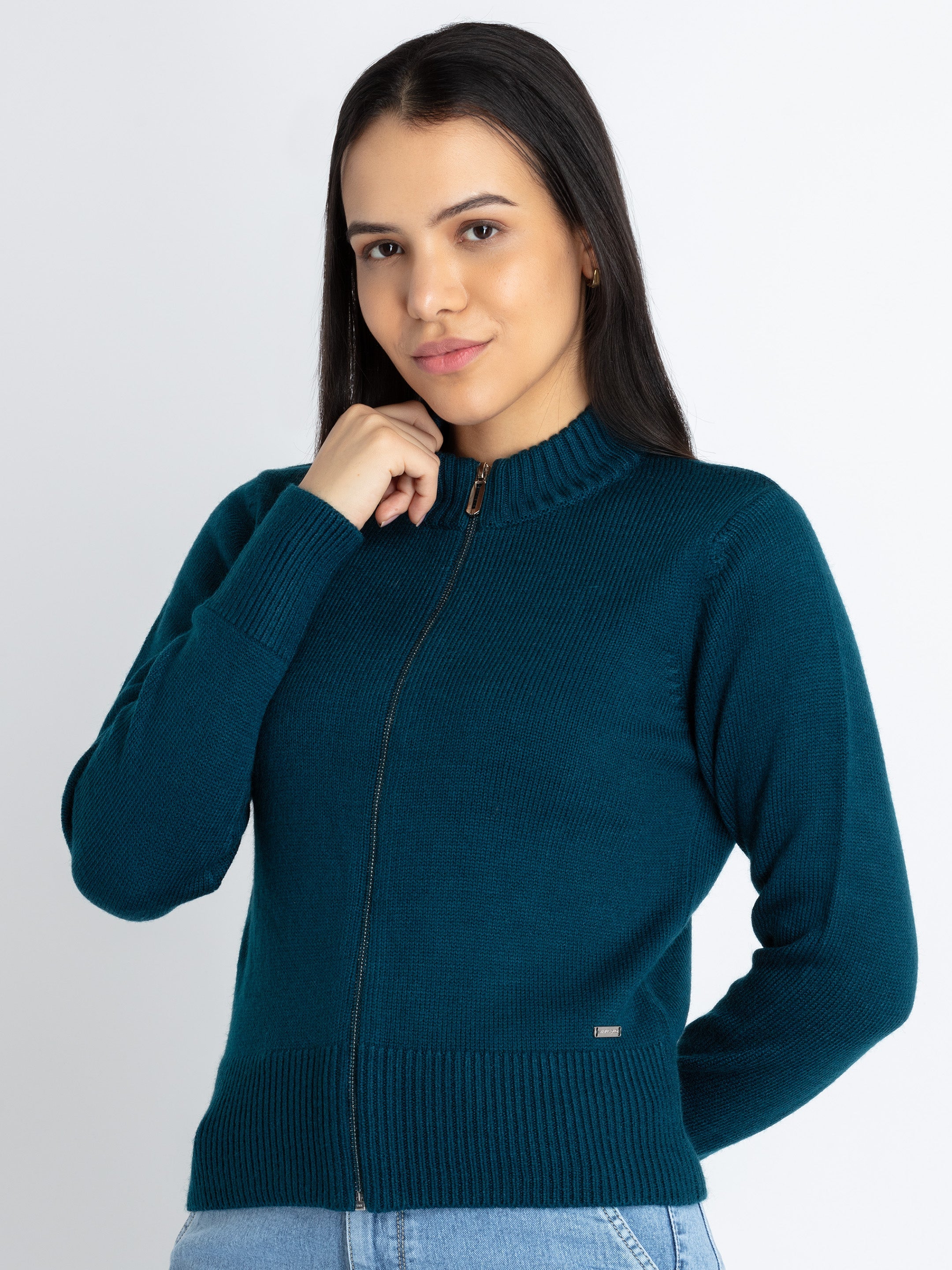 Teal Sweaters For Women