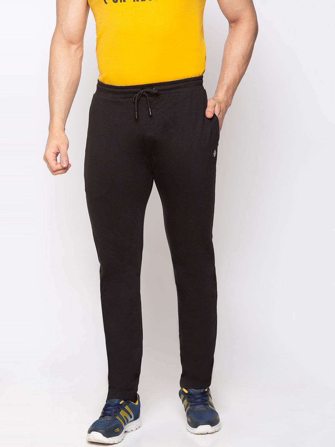 printed track pants