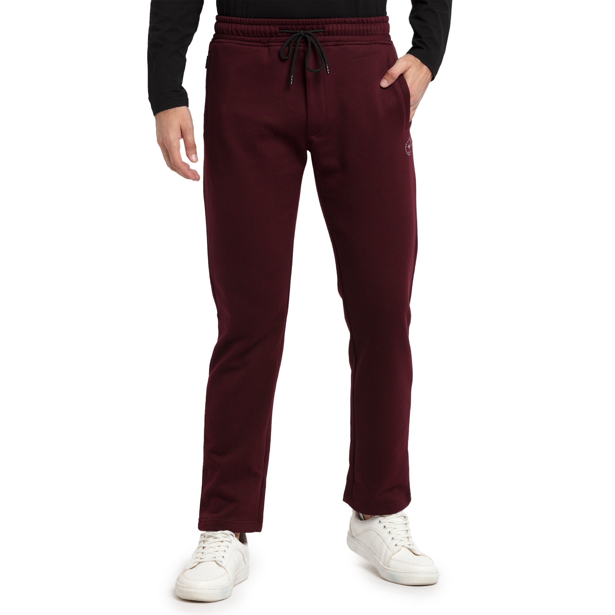printed track pants
