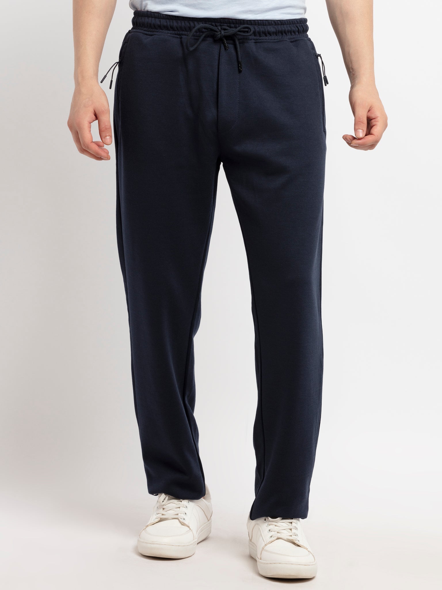 printed track pants for men