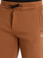 Mens Solid Regular Fit Track Pants