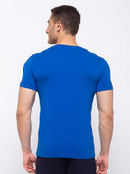 Solid Slim Fit V-Neck T-shirt
