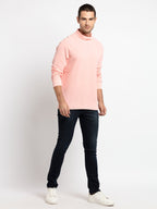 Mens Solid Turtle Neck Tee