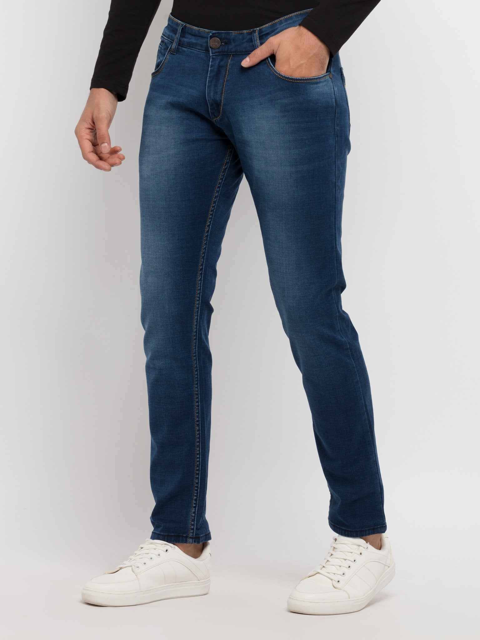 light washed jeans for men