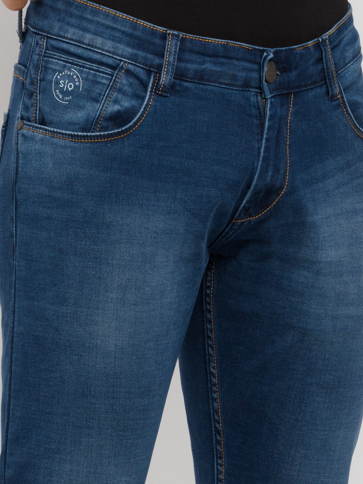washed jeans