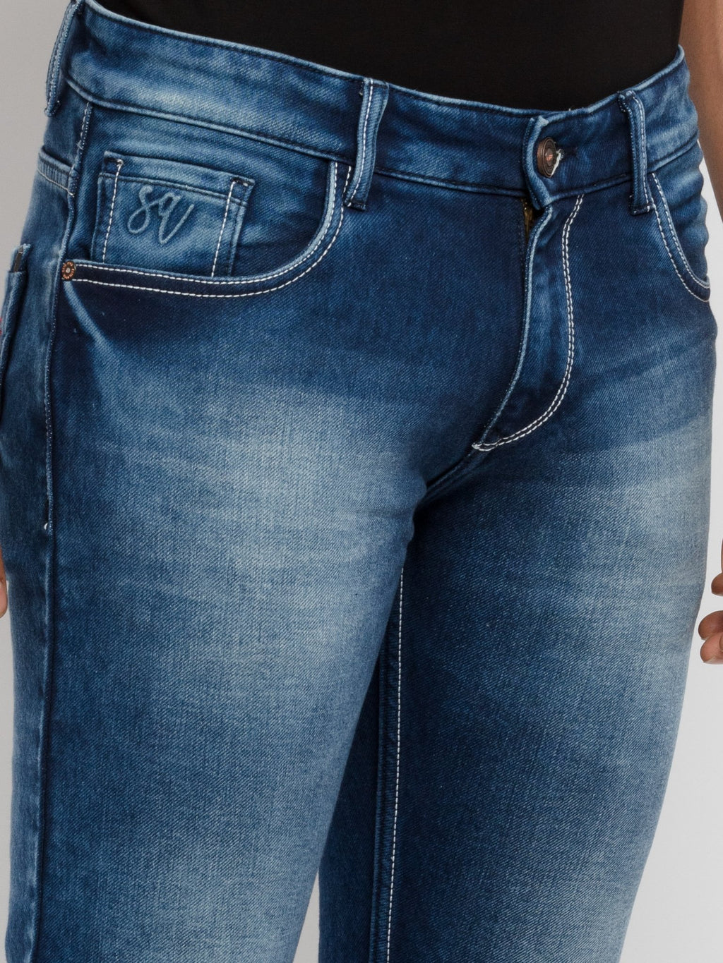 washed jeans