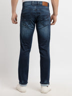 Status Quo Mens Slim Fit Washed Denim