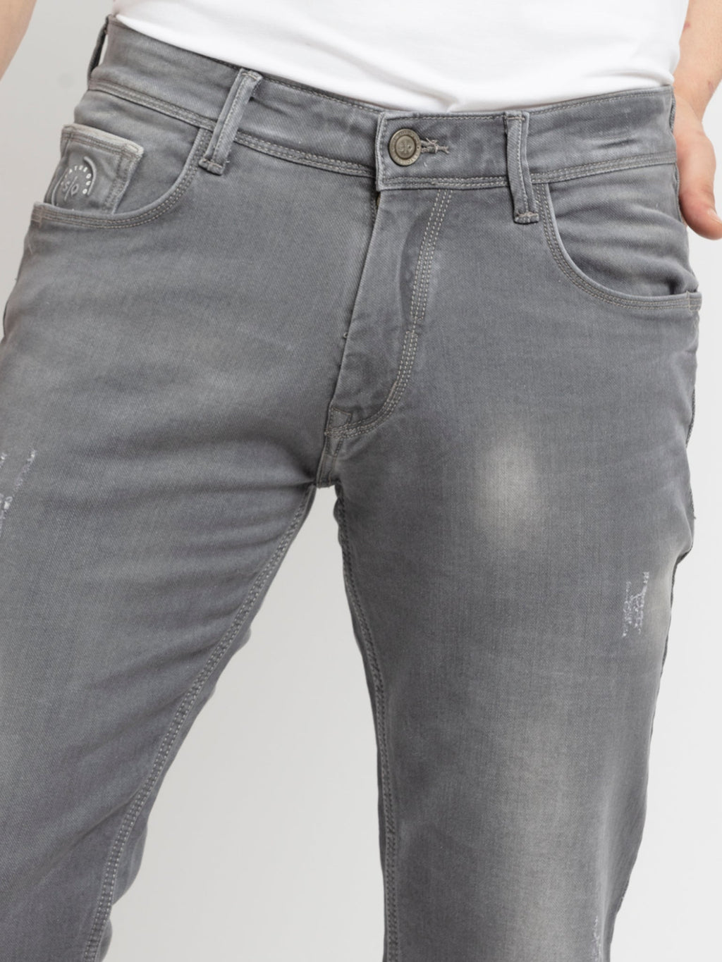washed jeans
