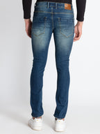 Mens Slim Fit Ligh Washed Denim