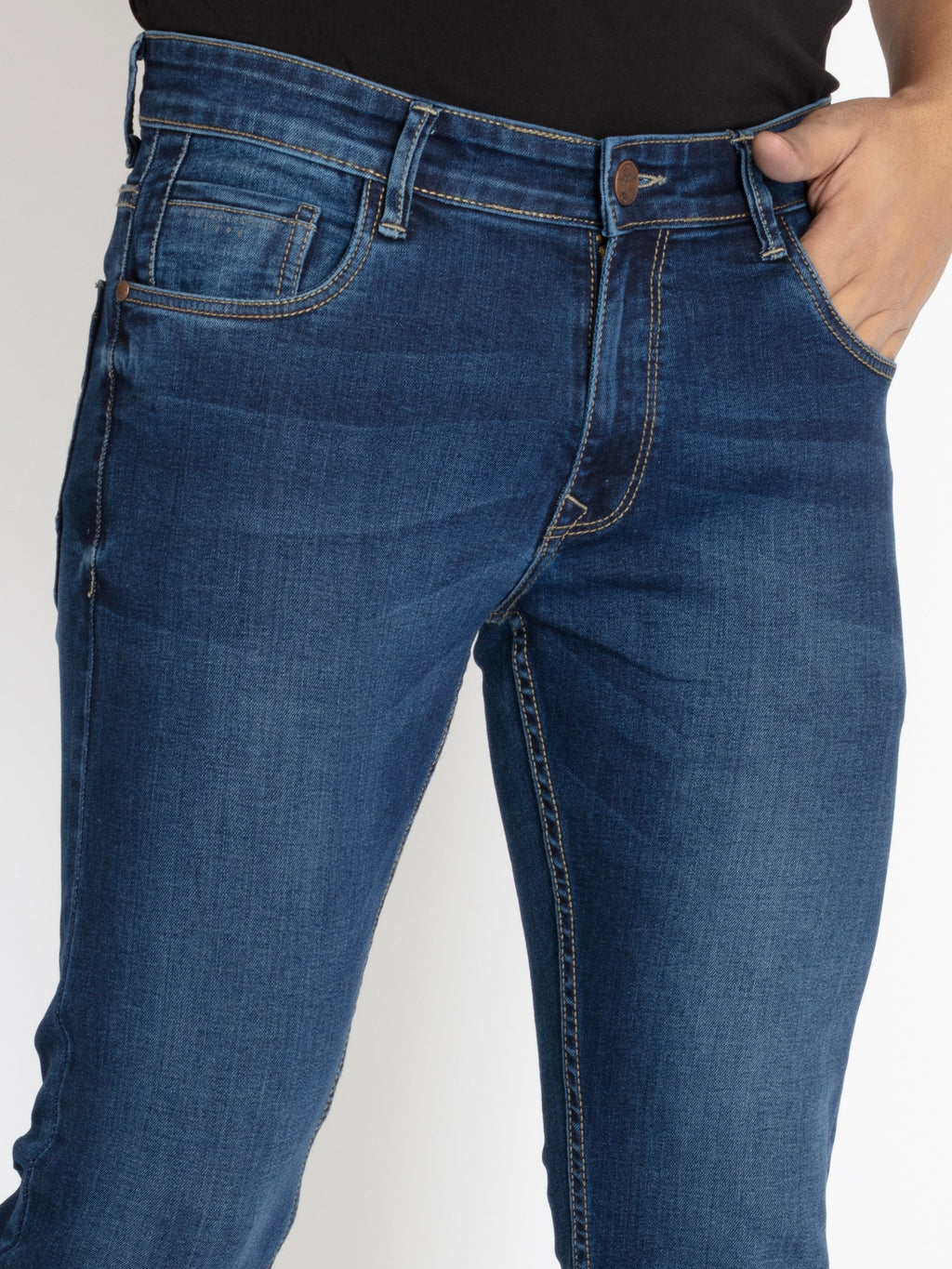 washed jeans