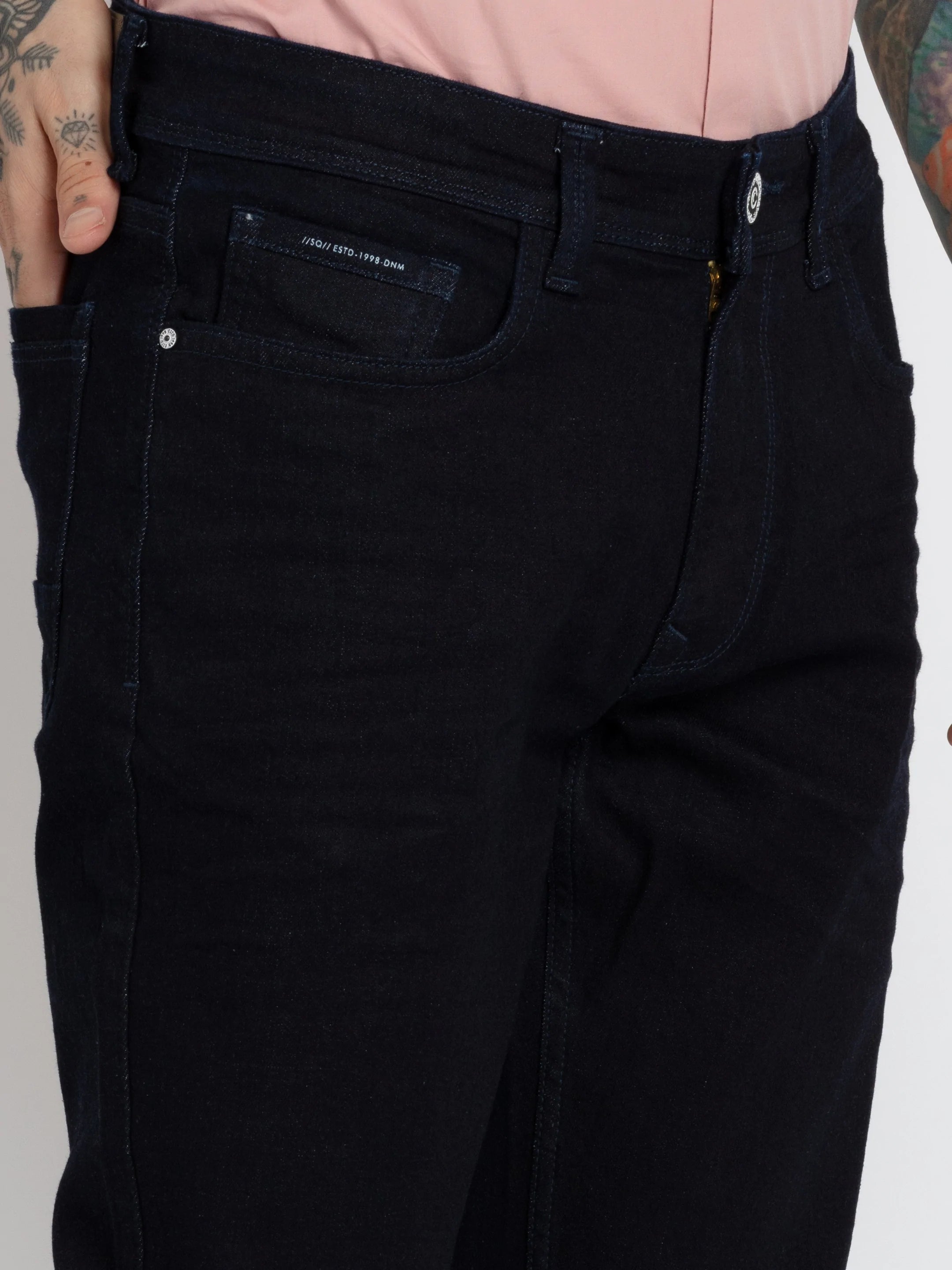 washed jeans