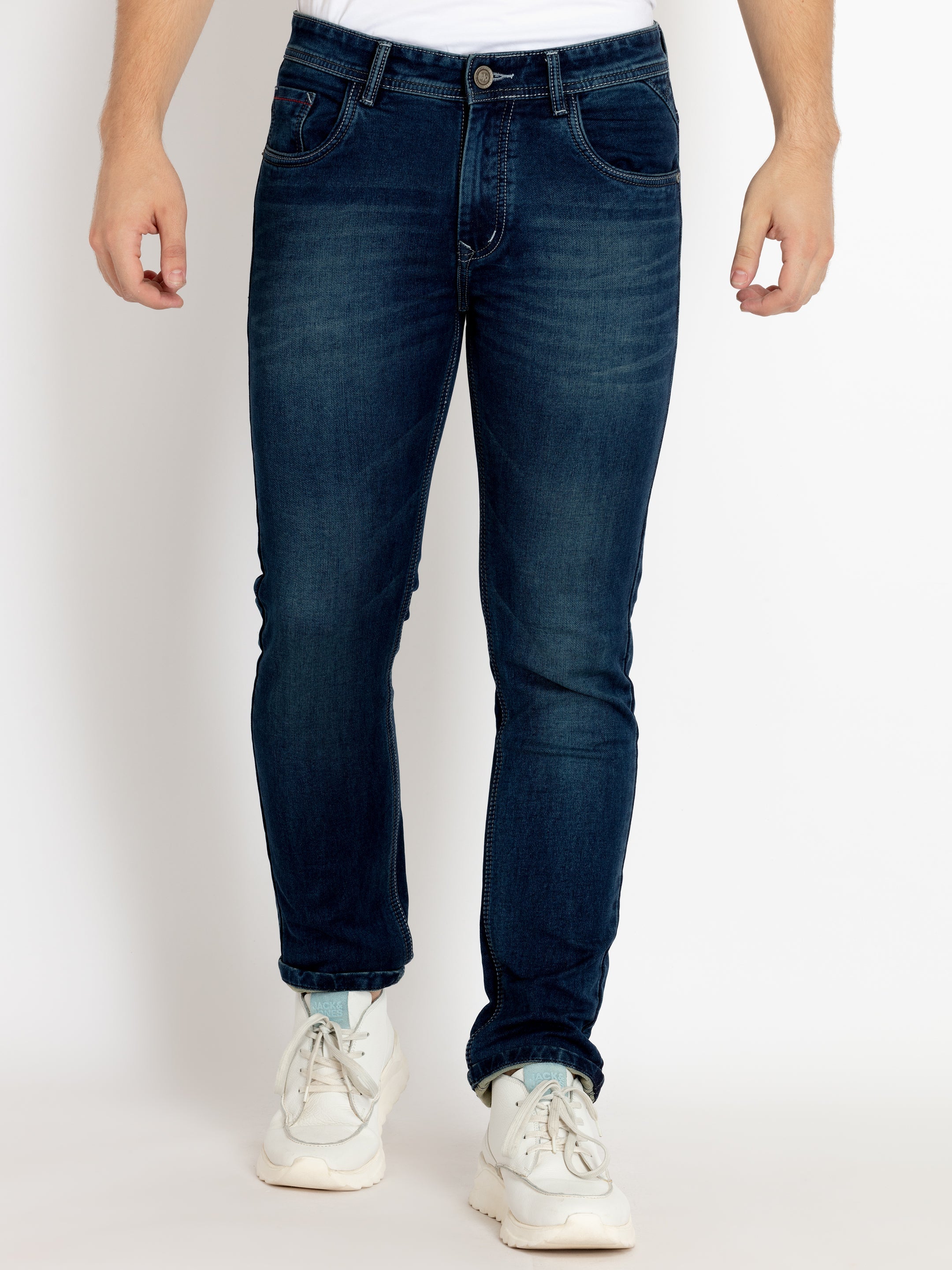 Status Quo |Men's Straight Slim Fit Denim  - 30, 32, 34, 36, 38, 40