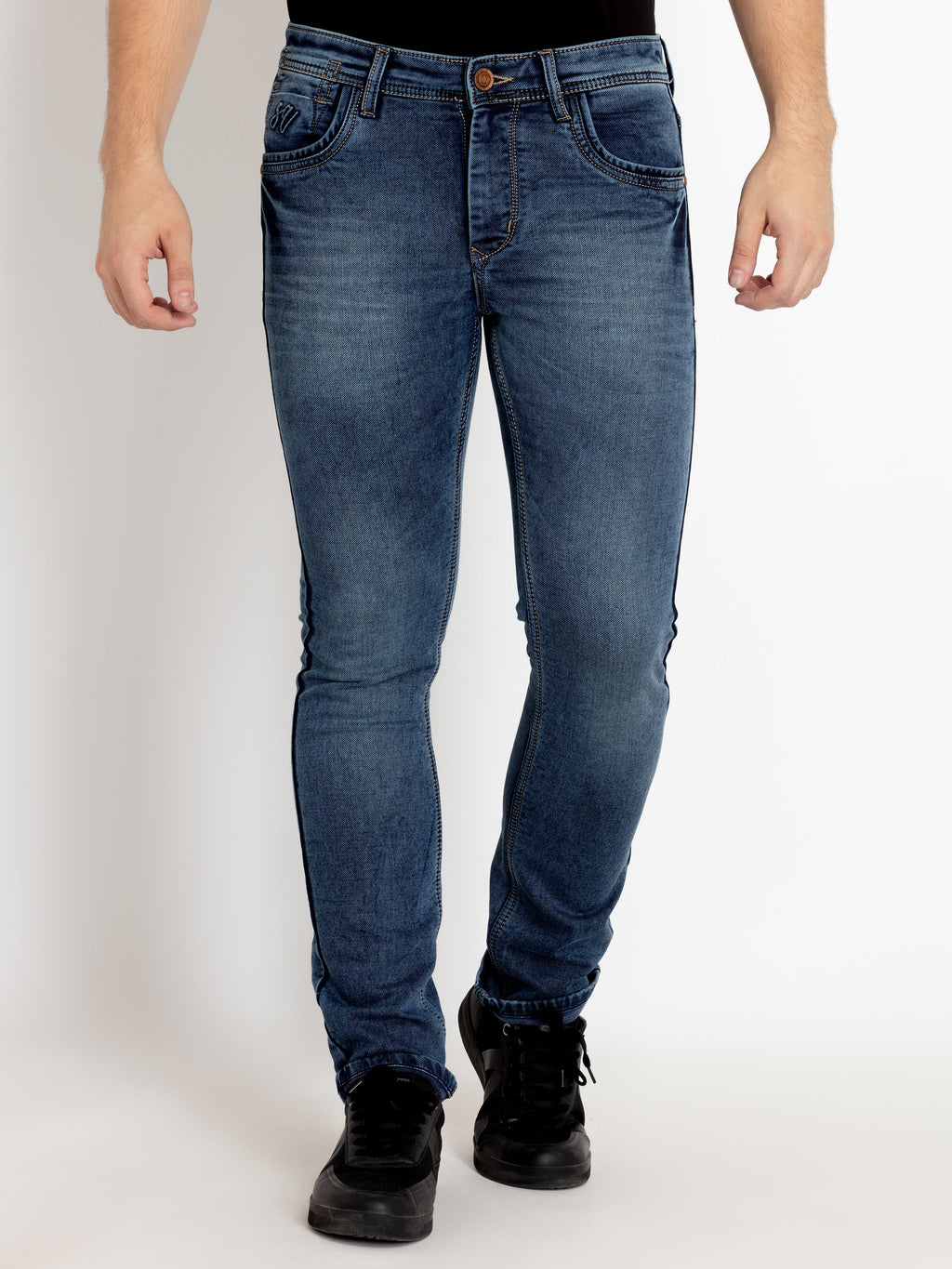 Status Quo |Men's Straight Slim Fit Denim  - 30, 32, 34, 36, 38, 40