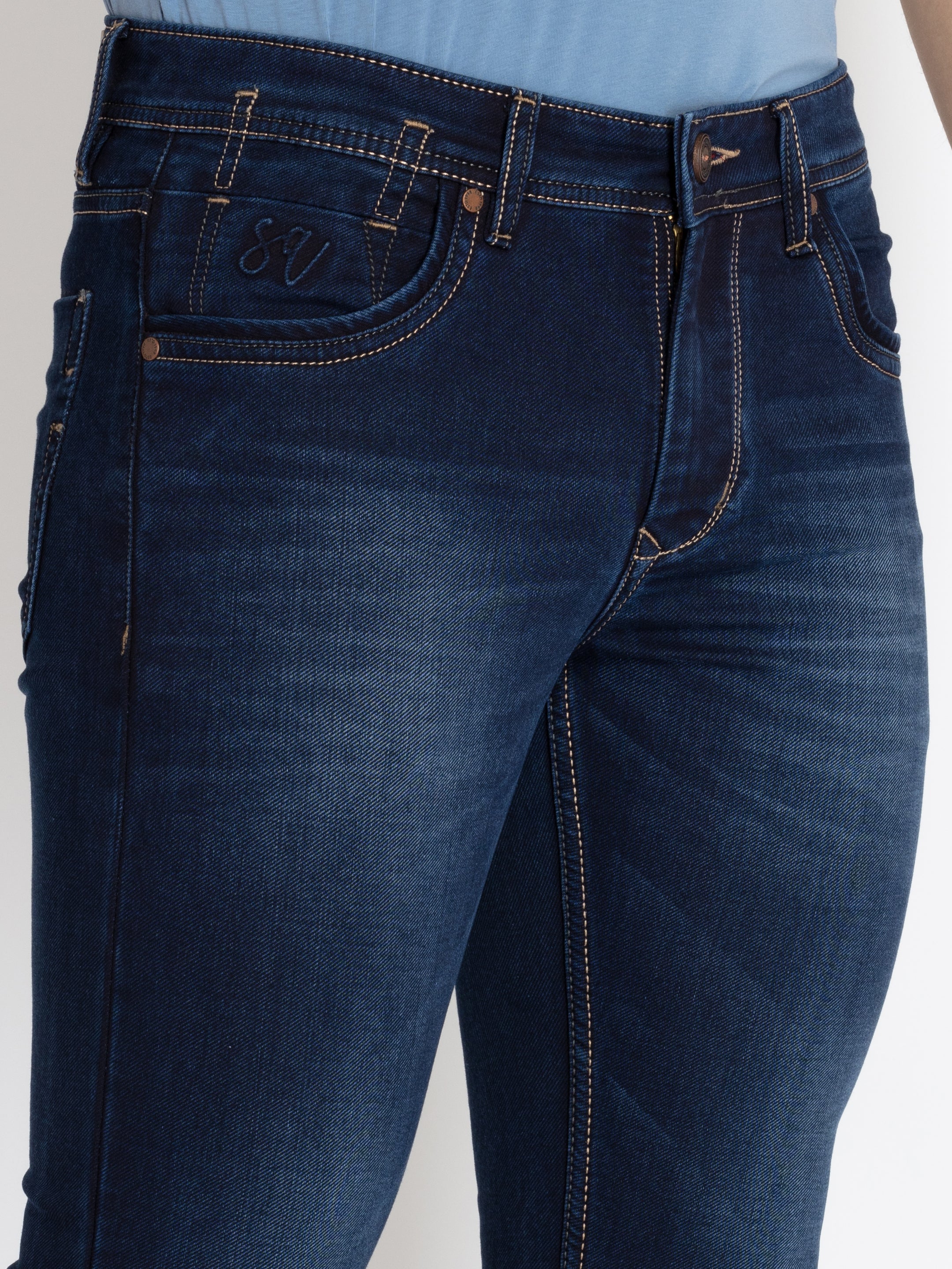washed jeans