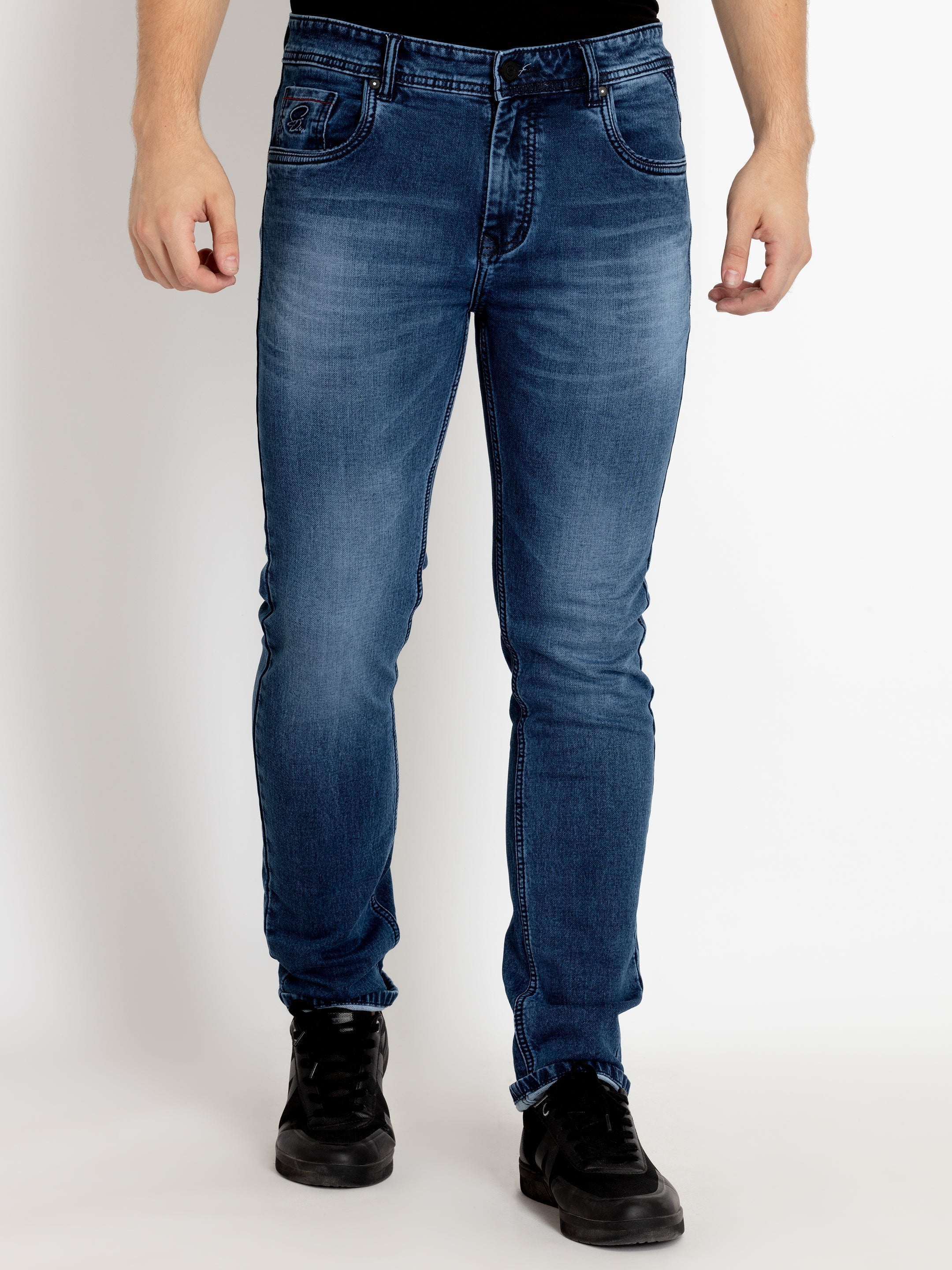 Status Quo |Men's Straight Slim Fit Denim  - 30, 32, 34, 36, 38, 40