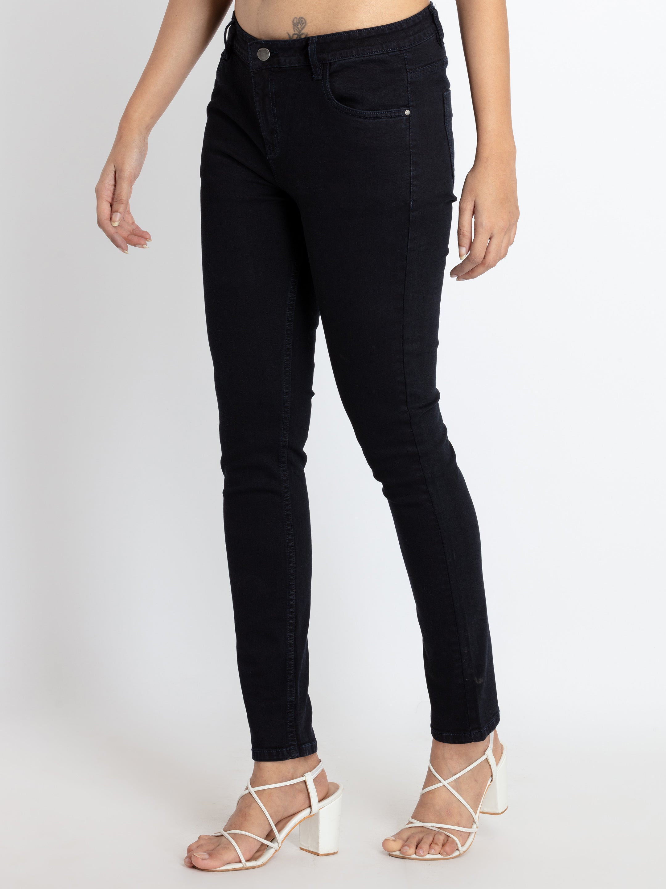 Women's Mid Rise Skinny Fit Denim