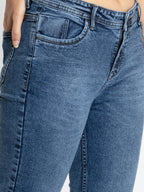 Women's Mid Rise Skinny Fit Denim