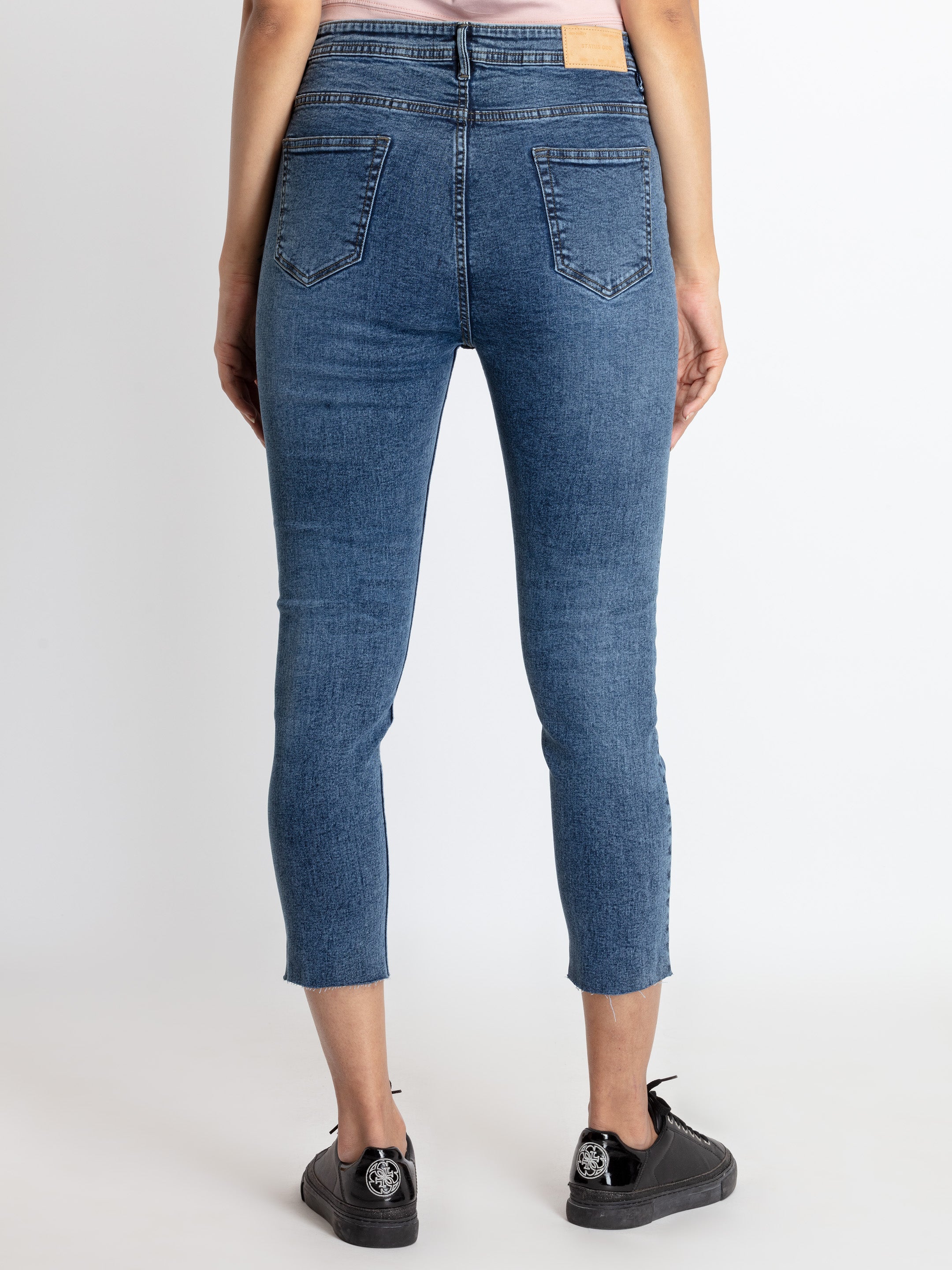 Women's Mid Rise Skinny Fit Denim
