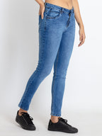 Women's Mid Rise Skinny Fit Denim