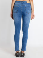 Women's Mid Rise Skinny Fit Denim